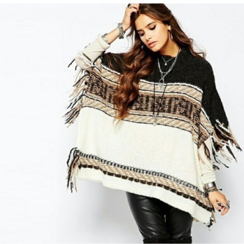 Free people poncho